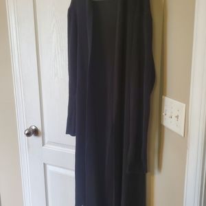 BLack Duster Sweater